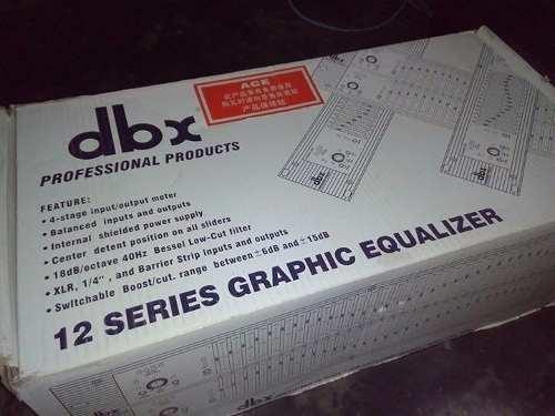 Dbx Ecualizador 1231 Dbx Audio Profesional