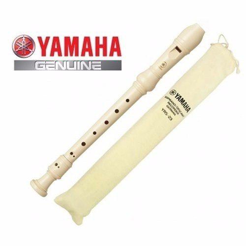 Flauta Dulce Original Yamaha Naranja Yrs-23