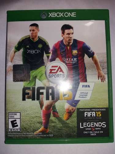 Juego Xbox Original Fifa15 Legends Only On, Totalmente Nuevo