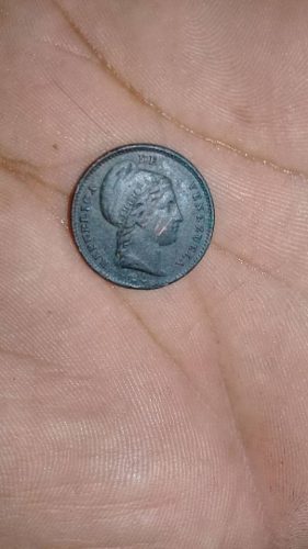 Moneda 1/4 Centavo Cobre Monaguense Monaguero 