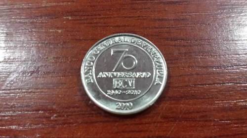 Moneda 70 Aniversario Bcv
