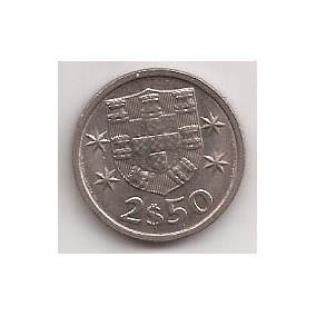 Moneda Antigua De Portuguesa De 2$50 Del  Y 