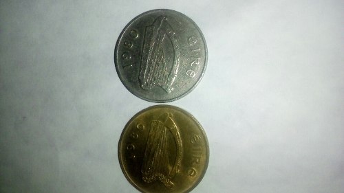 Moneda Antigua Irlandesa De Coleccion