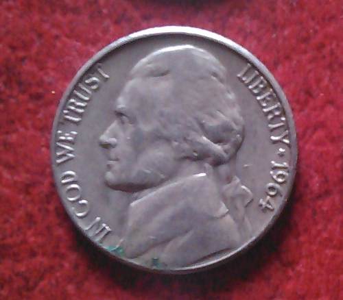 Moneda Jefferson-moneda De Filadelfia Five Cents 