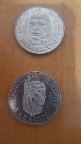 Monedas De Plata, Serie Caciques De Venezuela, Paramaconi