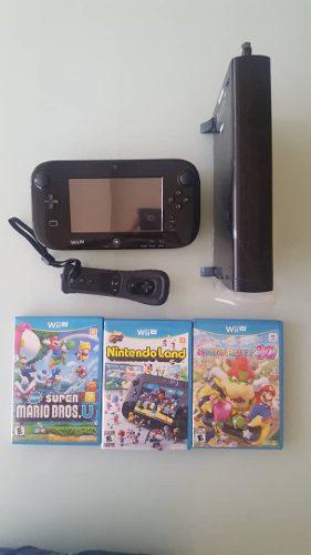 Nintendo Wii U (32 Gb) Con 8 Juegos Originales