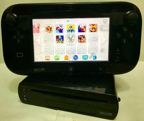Nintendo Wii U 32gb (170) Black + 7 Sorpresas Tienda Fisica