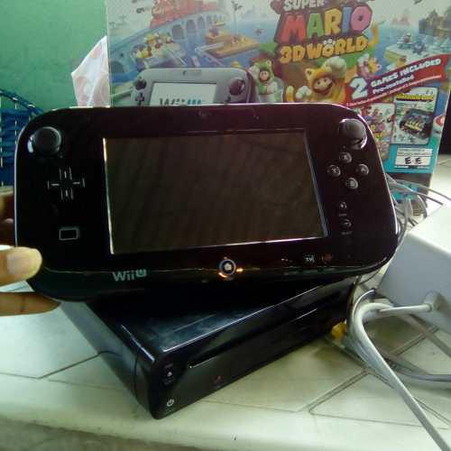 Nintendo Wii U Negro De 32 Gb