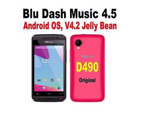 Software Original Blu Dash Music 4.5 D490