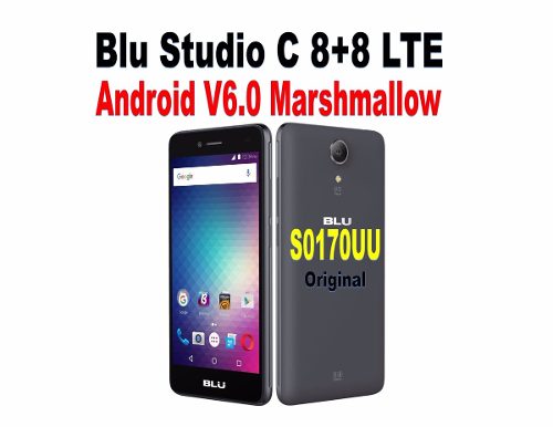 Software Original Blu Studio C 8+8 Lte Suu