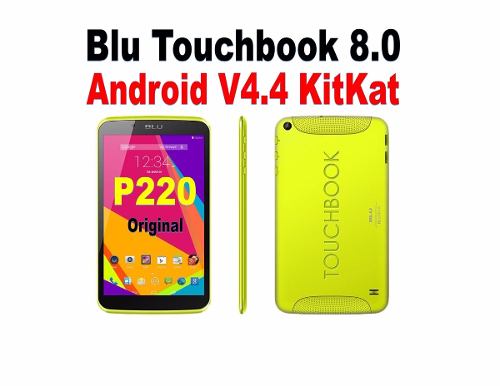 Software Original Blu Touchbook 8.0 3g P220