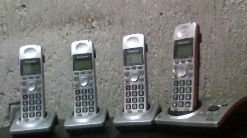 Teléfonos Inalambricos Panasonic Kx-tg1034s + Dec 6.0 + 4