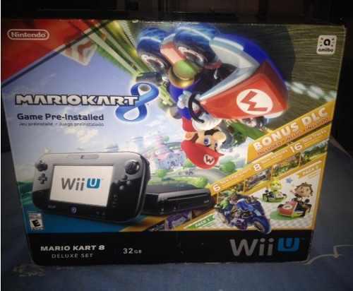Wii U 32 Gb Mario Kart 8 Deluxe Set