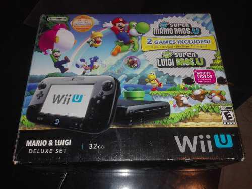 Wii U Black Edition 32gb