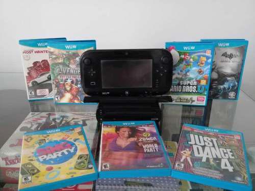 Wii U Como Nuevo! Con 8 Juegos Adicionales De 32gb