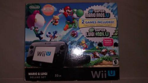 Wii U Mario Y Luigi Deluxe Set 32 Gb