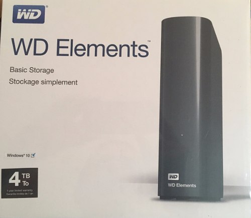 4tb Disco Duro Wd - Nuevo En Caja Cerrada