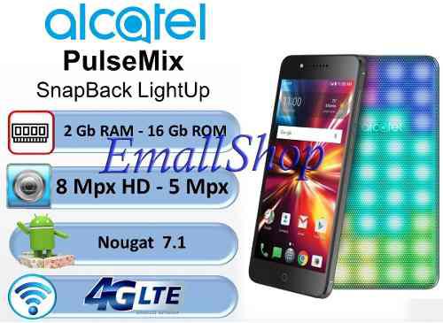 Alcatel Pulsemix 26gb 2gb Ram Cam 8mpx Incluye Cover Luces