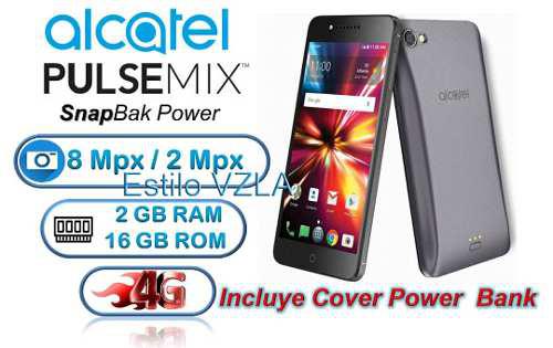Alcatel Pulsemix Power Bank 16gb 2gb Ram Cam 8mpx Android 7