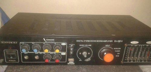 Amplificador Y Ecualizador De Sonido Nippon Dj 120 W Remate