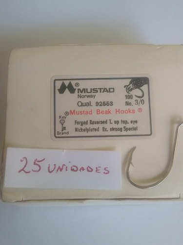 Anzuelos Mustad Garra De Aguila 3/0 Original 25 (Uni)
