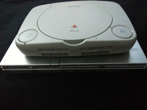 Combo Playstation 1 Y 2 Con Controles Y Juegos Incluidos