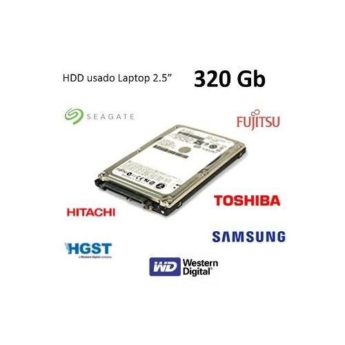 Disco Duro 320gb Sata 2.5 Para Pc, Laptops, Xbox Y Dvr