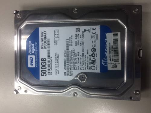 Disco Duro 500 Gb Western Digital Azul Poco Uso