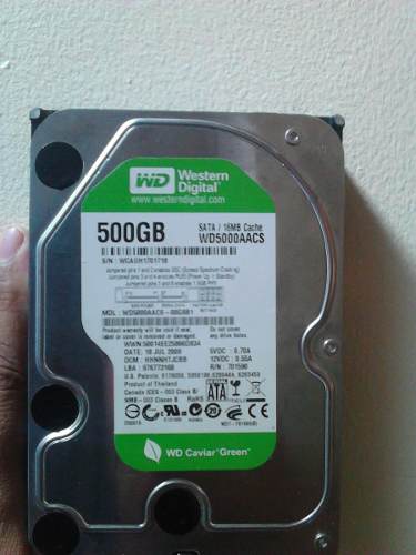 Disco Duro 500gb De 16 Mb Cache