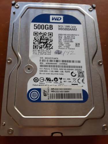 Disco Duro De 500gb Sata Y De 250 Gb