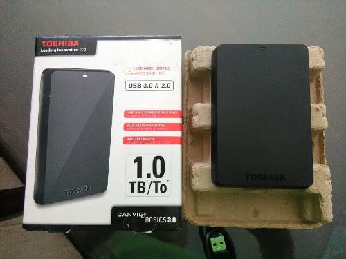 Disco Duro Externo Portatil Toshiba 1 Tb.