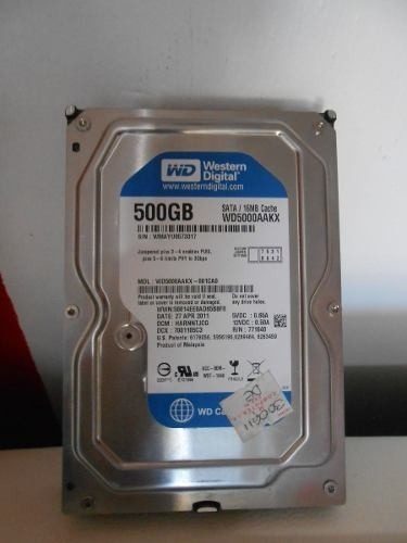 Discos Duro De 500 Gb Sata Recertificados (tenemos Cantidad)