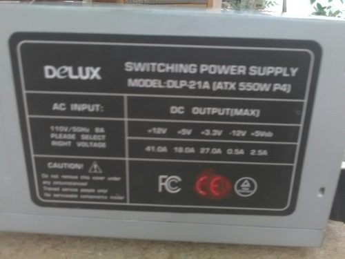 Fuente De Poder 550w 24pin Atx