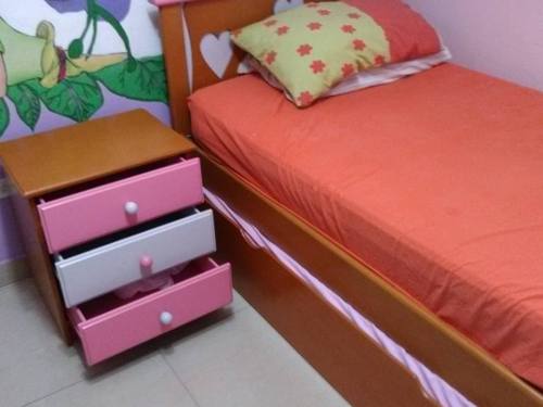 Juego De Cuarto Para Niñas Duplex Con Peinadora