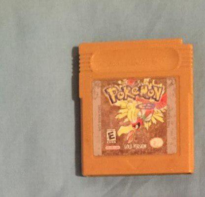 Juego De Game Boy Pokemon Gold Original