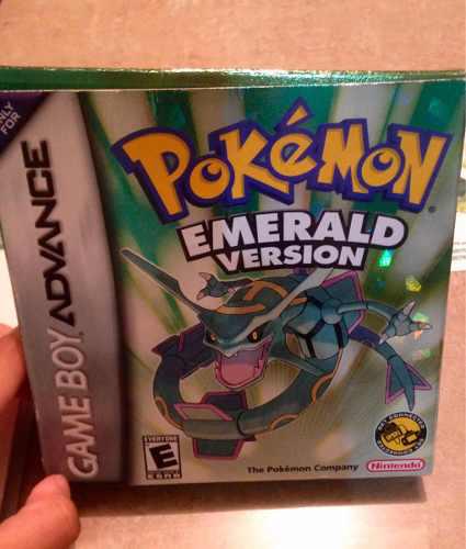 Juego De Gameboy Advance: Pokémon Esmerald Version