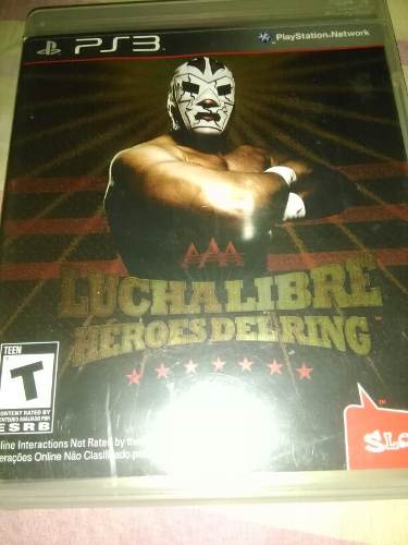 Juego Ps3 Playstation 3 Lucha Libre