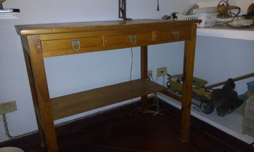 Mesa De Costura En Madera