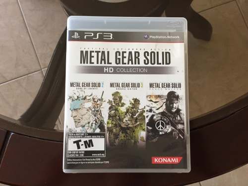 Metal Gear Solid Hd Collection Ps3