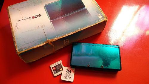 Nintendo 3ds+1juego Original+ R4 Con Juegos