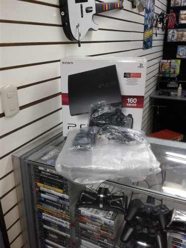 Playstation 3 Slim 160gb+juegos Digitales (tienda Física).