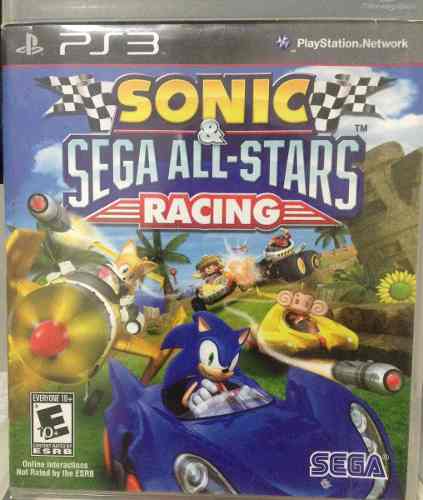 Sonic Sega All Star Racing Ps3 Disco Físico