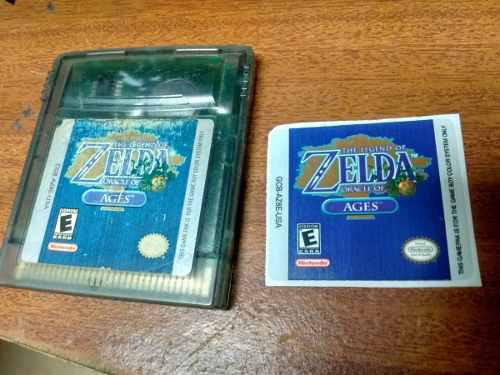 Videojuego The Legend Of Zelda Oracle Of Ages Game Boy Color