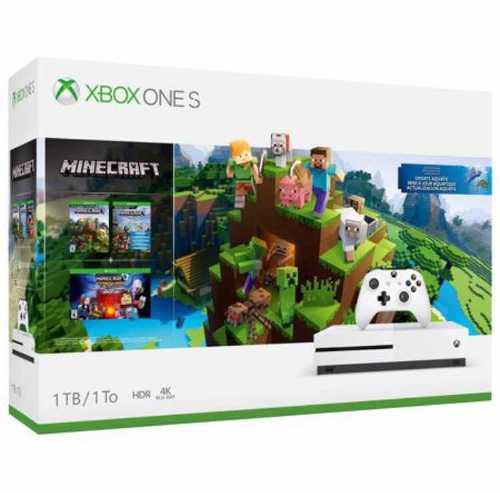 Xbox One S 1tb Con Control Y Juego Minercraft