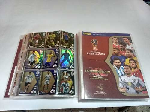 Album Adrenalyn Xl Mundial Russia  Completo Lleno Panini