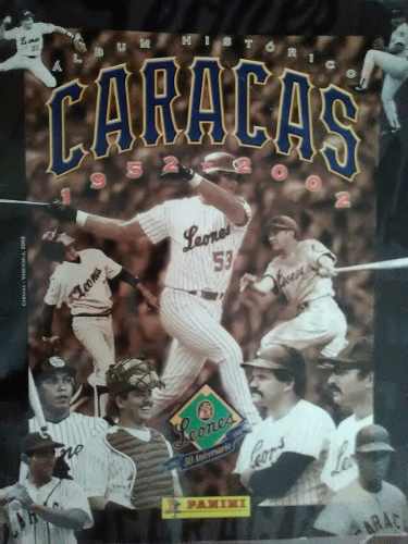 Album Historico De Beisbol Leones Del Caracas