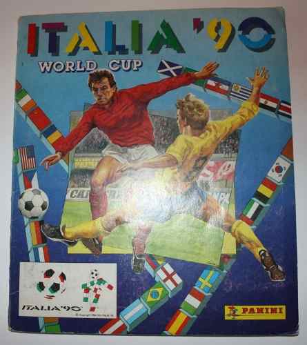 Album Panini Mundial Futbol Italia 90 Lleno Edicion Francesa