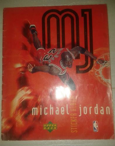 Album Upper Deck Michael Jordan - Completamente Lleno