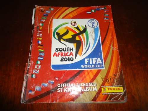 Albun Mundial Futbol, Sudafrica, , Usado.