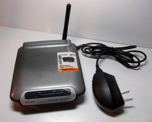 Enrutador Inalambrico Router Belkin Wireless G 54mbps